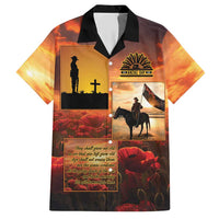 ANZAC Day Film Reel Lest We Forget Hawaiian Shirt Australia NZ Memorial