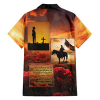 ANZAC Day Film Reel Lest We Forget Hawaiian Shirt Australia NZ Memorial