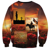 ANZAC Day Film Reel Lest We Forget Sweatshirt Australia NZ Memorial LT9 - Polynesian Pride