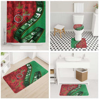Personalised Cook Islands ANZAC 1915-2026 Filmstrip Bathroom Set Lest We Forget 25 April LT9 - Polynesian Pride