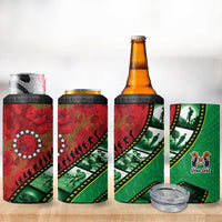 Personalised Cook Islands ANZAC 1915-2026 Filmstrip 4 in 1 Can Cooler Tumbler Lest We Forget 25 April