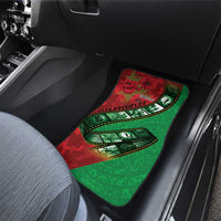 Personalised Cook Islands ANZAC 1915-2026 Filmstrip Car Mats Lest We Forget 25 April