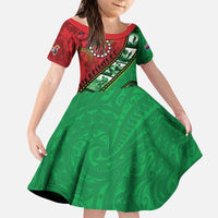 Personalised Cook Islands ANZAC 1915-2026 Filmstrip Family Matching Mermaid Dress and Hawaiian Shirt Lest We Forget 25 April