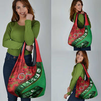 Personalised Cook Islands ANZAC 1915-2026 Filmstrip Grocery Bag Lest We Forget 25 April LT9 - Polynesian Pride