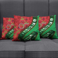 Personalised Cook Islands ANZAC 1915-2026 Filmstrip Pillow Cover Lest We Forget 25 April LT9 - Polynesian Pride