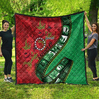 Personalised Cook Islands ANZAC 1915-2026 Filmstrip Quilt Lest We Forget 25 April LT9 - Polynesian Pride