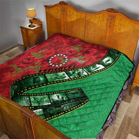 Personalised Cook Islands ANZAC 1915-2026 Filmstrip Quilt Lest We Forget 25 April LT9 - Polynesian Pride