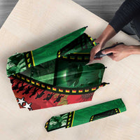 Personalised Cook Islands ANZAC 1915-2026 Filmstrip Umbrella Lest We Forget 25 April LT9 - Polynesian Pride