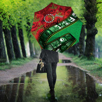 Personalised Cook Islands ANZAC 1915-2026 Filmstrip Umbrella Lest We Forget 25 April LT9 - Polynesian Pride