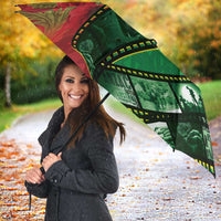 Personalised Cook Islands ANZAC 1915-2026 Filmstrip Umbrella Lest We Forget 25 April LT9 - Polynesian Pride