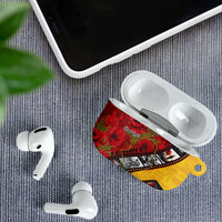 Personalised Niue ANZAC 1915-2026 Filmstrip AirPods Case Lest We Forget 25 April LT9 - Polynesian Pride