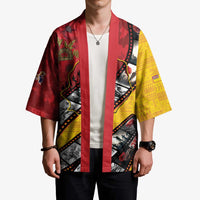 Personalised Niue ANZAC 1915-2026 Filmstrip Kimono Lest We Forget 25 April LT9 - Polynesian Pride