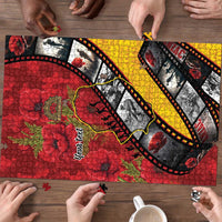Personalised Niue ANZAC 1915-2026 Filmstrip Puzzle Lest We Forget 25 April LT9 - Polynesian Pride
