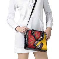 Personalised Niue ANZAC 1915-2026 Filmstrip Shoulder Handbag Lest We Forget 25 April LT9 - Polynesian Pride