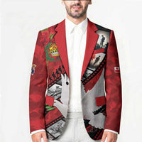 Personalised Tonga ANZAC 1915-2026 Filmstrip Blazer Lest We Forget 25 April LT9 - Polynesian Pride