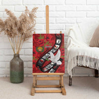 Personalised Tonga ANZAC 1915-2026 Filmstrip Canvas Wall Art Lest We Forget 25 April LT9 - Polynesian Pride