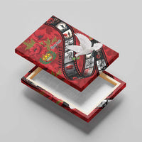 Personalised Tonga ANZAC 1915-2026 Filmstrip Canvas Wall Art Lest We Forget 25 April LT9 - Polynesian Pride