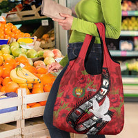 Personalised Tonga ANZAC 1915-2026 Filmstrip Grocery Bag Lest We Forget 25 April LT9 - Polynesian Pride
