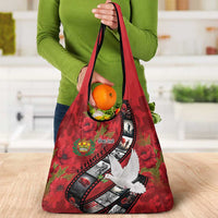 Personalised Tonga ANZAC 1915-2026 Filmstrip Grocery Bag Lest We Forget 25 April LT9 - Polynesian Pride