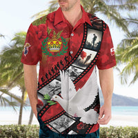 Personalised Tonga ANZAC 1915-2026 Filmstrip Hawaiian Shirt Lest We Forget 25 April