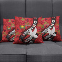 Personalised Tonga ANZAC 1915-2026 Filmstrip Pillow Cover Lest We Forget 25 April LT9 - Polynesian Pride