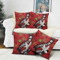 Personalised Tonga ANZAC 1915-2026 Filmstrip Pillow Cover Lest We Forget 25 April LT9 - Polynesian Pride