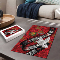 Personalised Tonga ANZAC 1915-2026 Filmstrip Puzzle Lest We Forget 25 April LT9 - Polynesian Pride