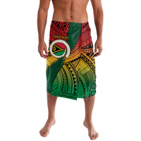 Personalised Vanuatu Yumi 44th Indipendens Dei Lavalava Vanuatuan Broad Tusk with Polynesian Tribal LT9 Reggae - Polynesian Pride