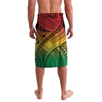 Personalised Vanuatu Yumi 44th Indipendens Dei Lavalava Vanuatuan Broad Tusk with Polynesian Tribal LT9 - Polynesian Pride