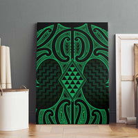 Kakariki Maori Ta Moko Poutama Art Canvas Wall Art LT9 - Polynesian Pride