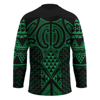 Kakariki Maori Ta Moko Poutama Art Hockey Jersey - Polynesian Pride