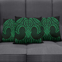 Kakariki Maori Ta Moko Poutama Art Pillow Cover - Polynesian Pride
