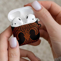 Karaka Maori Ta Moko Poutama Art AirPods Case LT9 - Polynesian Pride