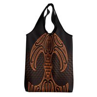 Karaka Maori Ta Moko Poutama Art Grocery Bag LT9 - Polynesian Pride