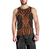 Karaka Maori Ta Moko Poutama Art Men Tank Top LT9 - Polynesian Pride