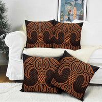 Karaka Maori Ta Moko Poutama Art Pillow Cover - Polynesian Pride