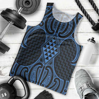 Kikorangi Maori Ta Moko Poutama Art Men Tank Top LT9 - Polynesian Pride