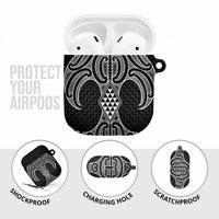 Ma Maori Ta Moko Poutama Art AirPods Case LT9 - Polynesian Pride