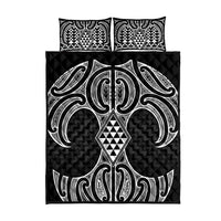 Ma Maori Ta Moko Poutama Art Quilt Bed Set LT9 - Polynesian Pride
