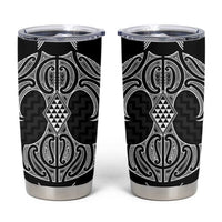 Ma Maori Ta Moko Poutama Art Tumbler Cup