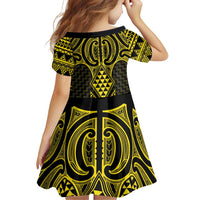 Mahi-dawg Maori Ta Moko Poutama Art Family Matching Puletasi and Hawaiian Shirt
