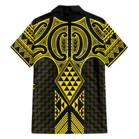 Mahi-dawg Maori Ta Moko Poutama Art Hawaiian Shirt LT9 - Polynesian Pride