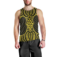 Mahi-dawg Maori Ta Moko Poutama Art Men Tank Top LT9 - Polynesian Pride