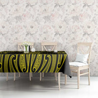 Mahi-dawg Maori Ta Moko Poutama Art Tablecloth LT9 - Polynesian Pride