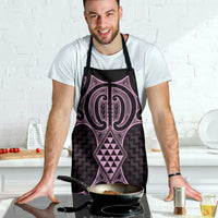 Mawhero Maori Ta Moko Poutama Art Apron - Polynesian Pride