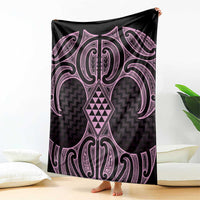 Mawhero Maori Ta Moko Poutama Art Blanket LT9 - Polynesian Pride