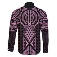 Mawhero Maori Ta Moko Poutama Art Family Matching Tank Maxi Dress and Hawaiian Shirt