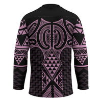 Mawhero Maori Ta Moko Poutama Art Hockey Jersey LT9 - Polynesian Pride