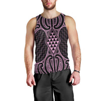 Mawhero Maori Ta Moko Poutama Art Men Tank Top LT9 - Polynesian Pride