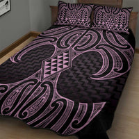 Mawhero Maori Ta Moko Poutama Art Quilt Bed Set LT9 - Polynesian Pride
